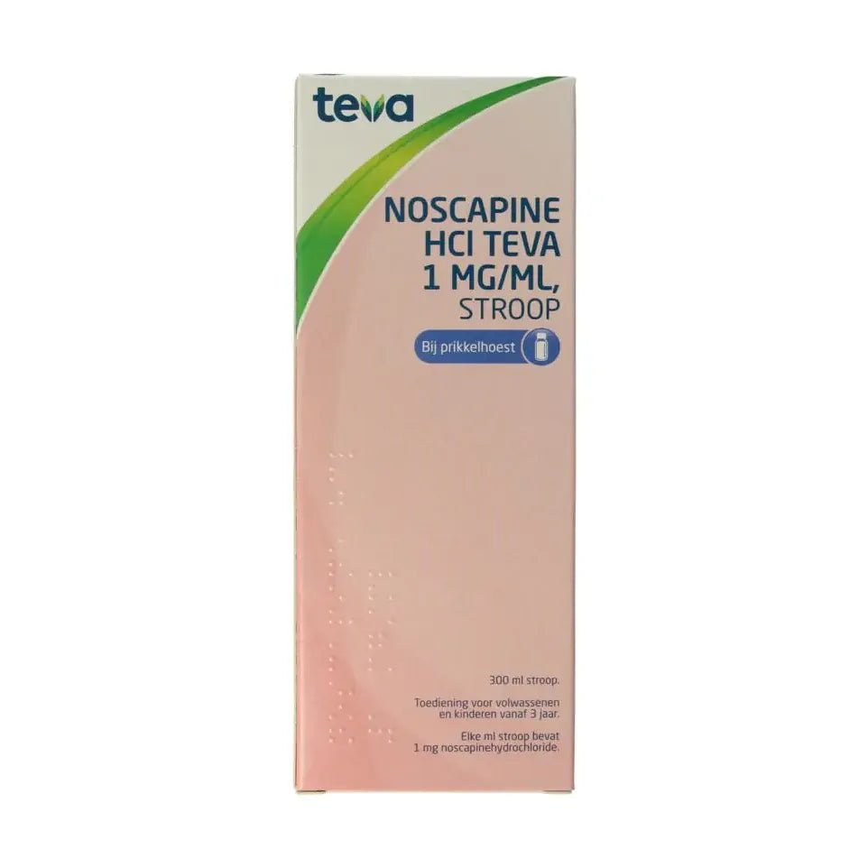 Teva Noscapine siroop HCL 300 ml