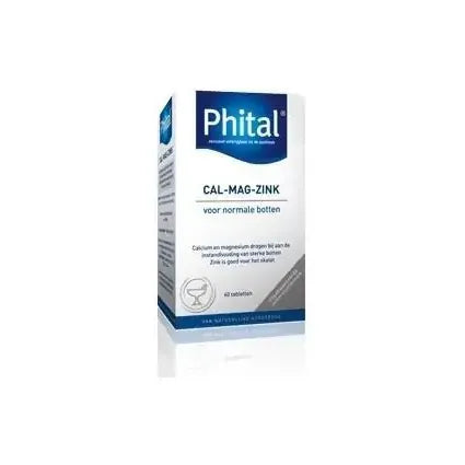 Phital Cal mag zink 60 tabletten