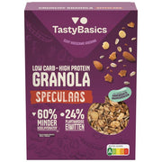 TastyBasics Low carb-high protein granola speculaas 6 stuks