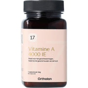 Ortholon Vitamine a 4000ie 60 capsules