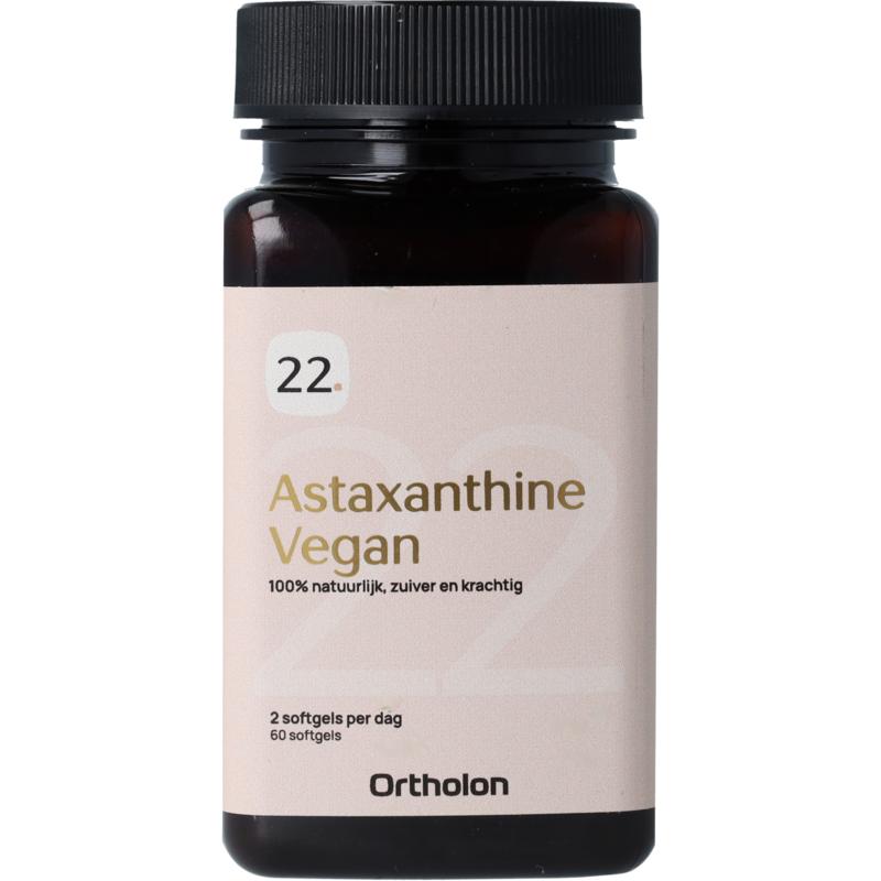 Ortholon Astaxanthine vegan 60 capsules