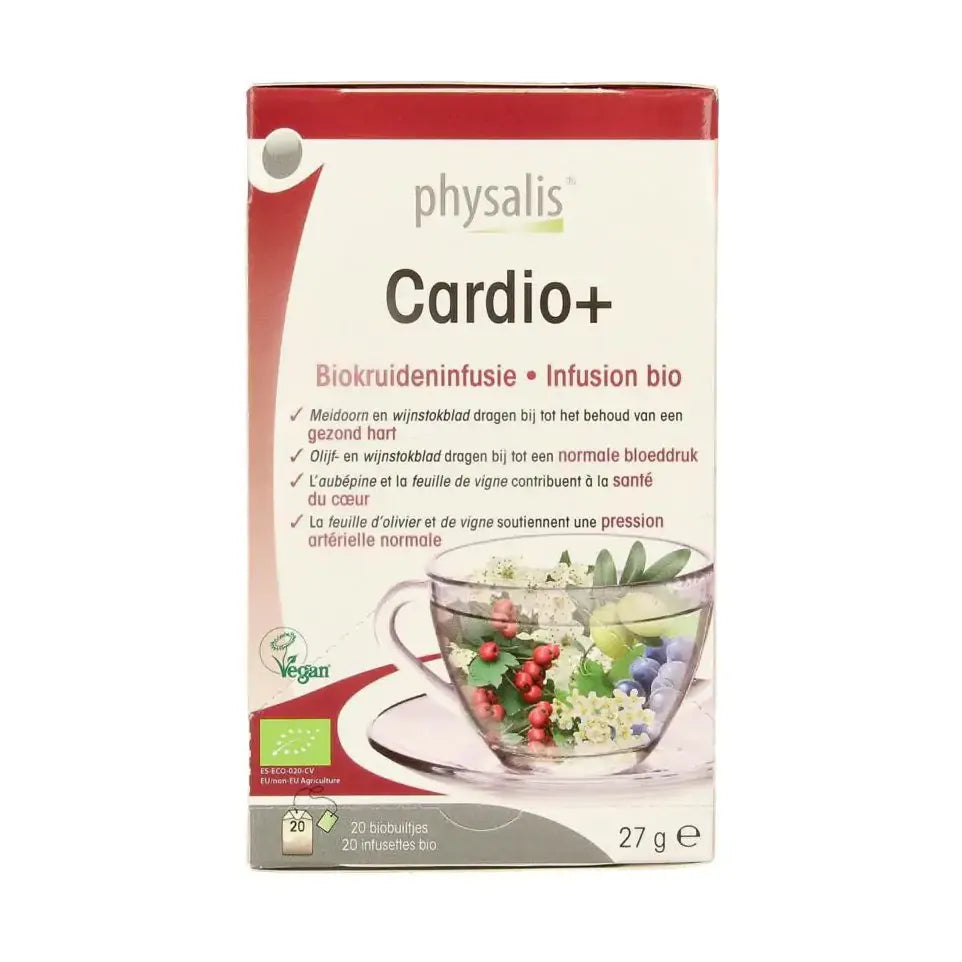 Physalis Cardio + infusie biologisch 20 Buideltjes