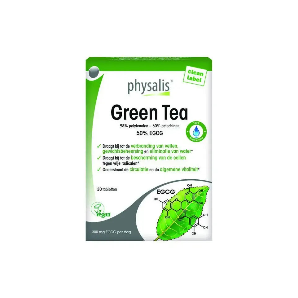 Physalis Green tea 30 tabletten