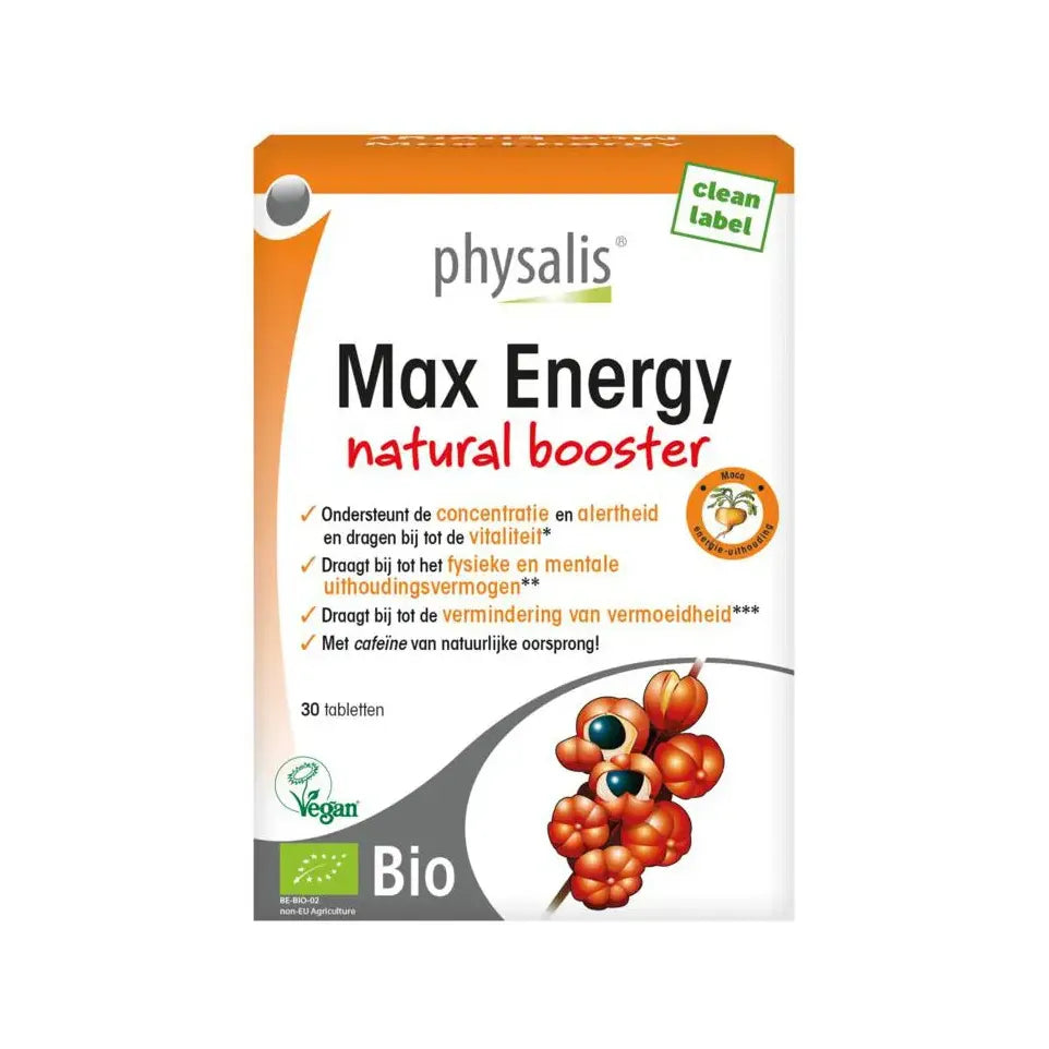 Physalis Max energy 30 tabletten