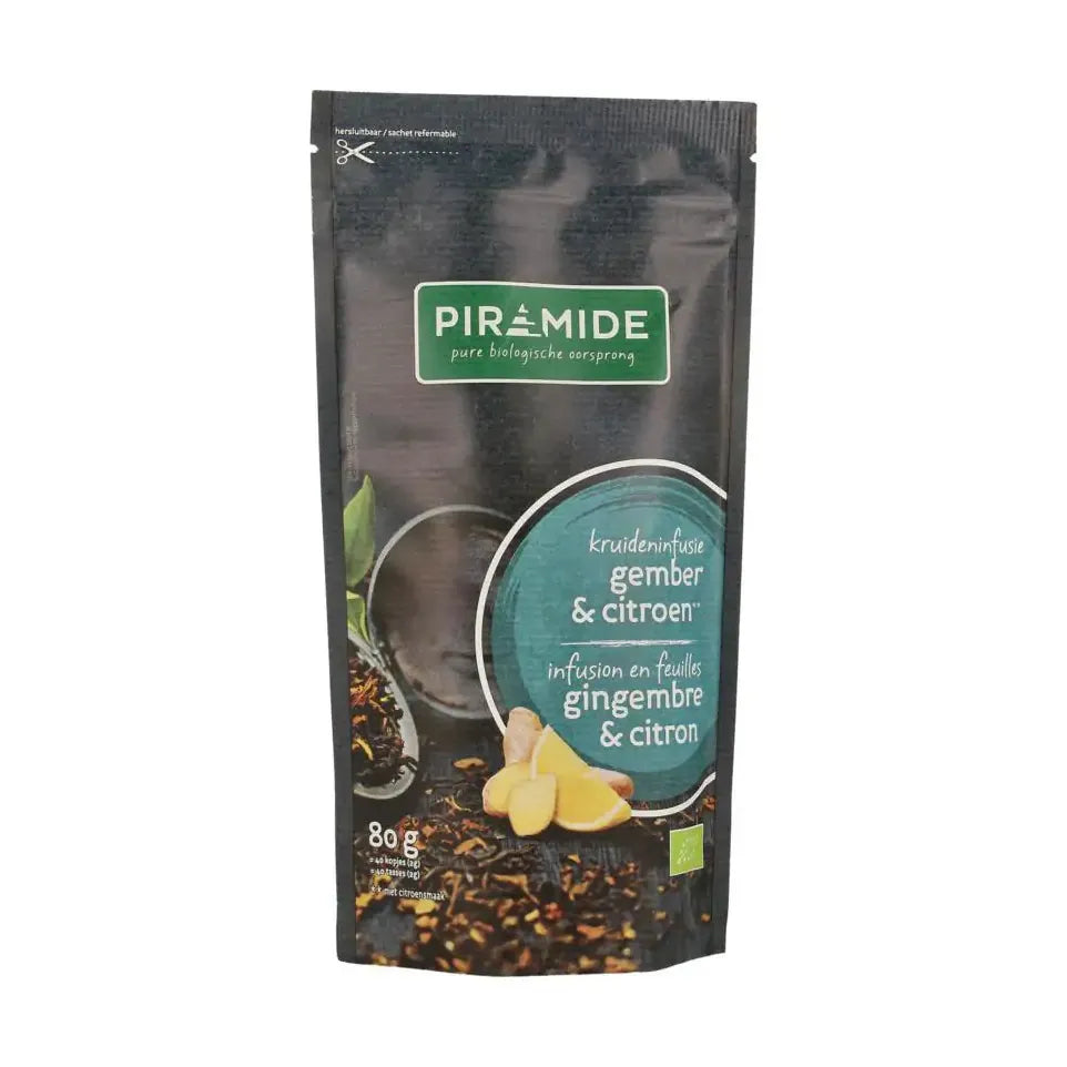Piramide Gember citroen 80 gram