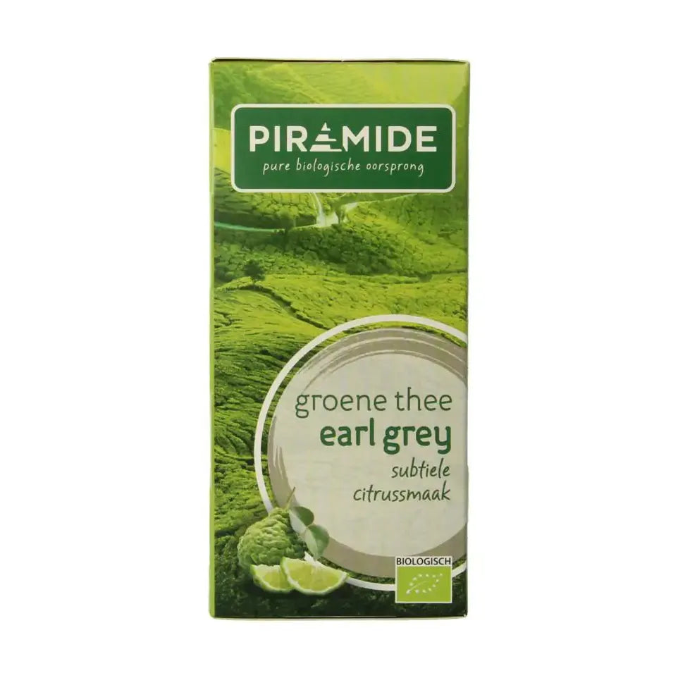 Piramide Groene thee & earl grey 20 zakjes