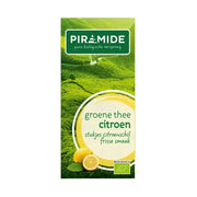 Piramide Groene thee met citroen 20 zakjes