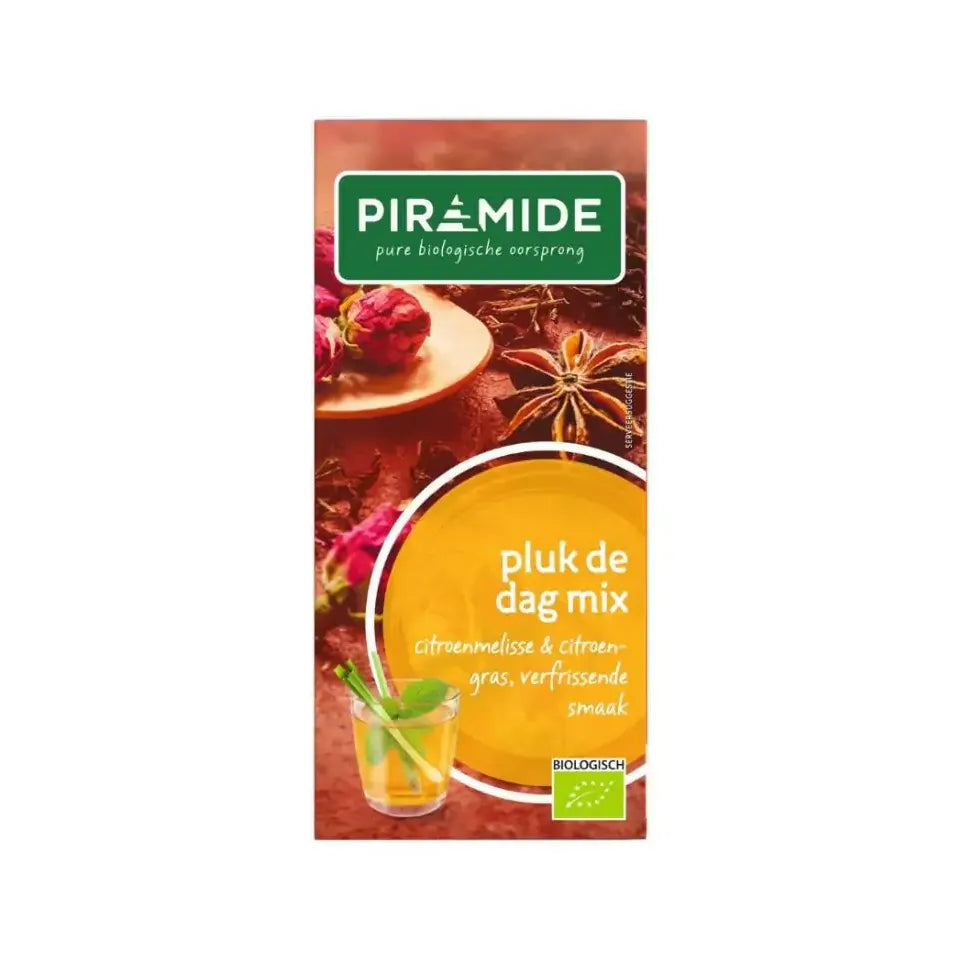 Piramide Pluk de dag mix thee 20 zakjes