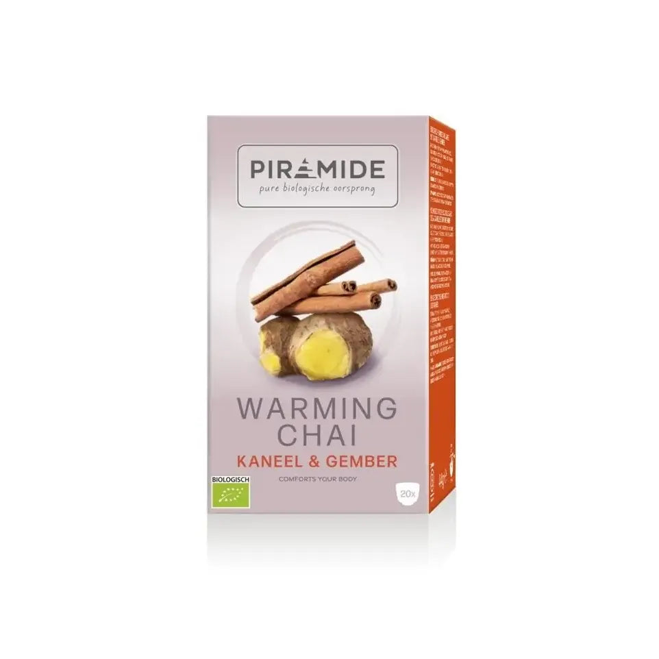 Piramide Warming chai biologisch 20 zakjes