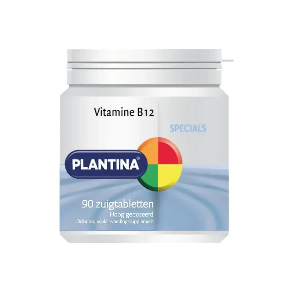 Plantina Vitamine B12 90 zuigtabletten