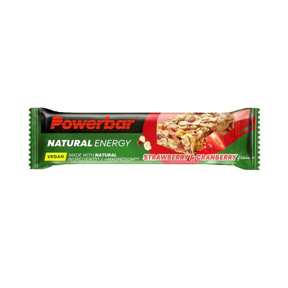 Powerbar Natural energy bar strawberry cranberry 40 gram