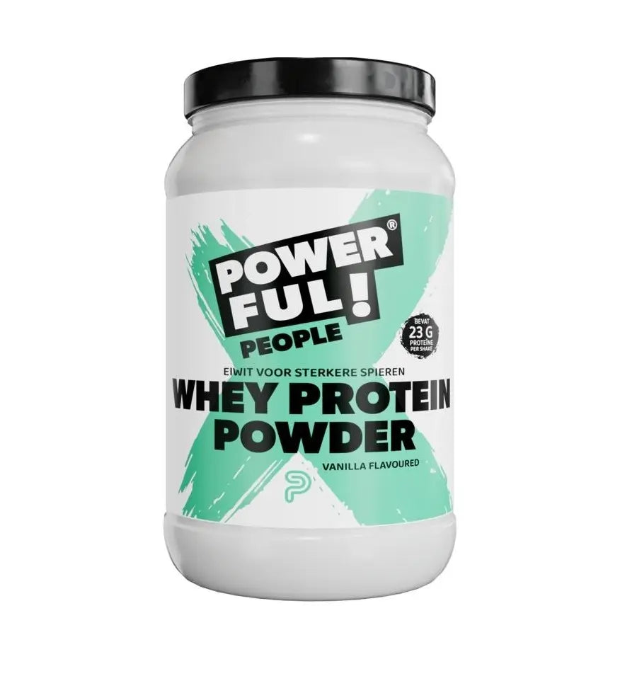 Powerful People Whey protein powder vanilla 400 gram