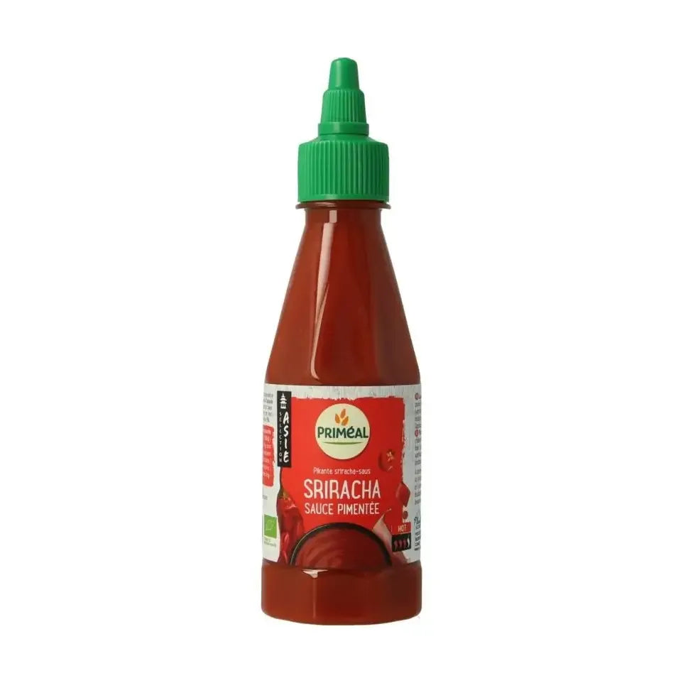 Primeal Chilisaus srirache pittig biologisch 250 gram