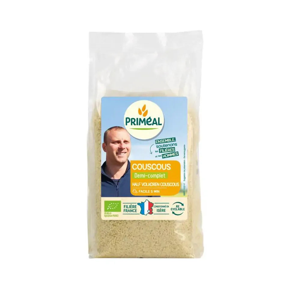 Primeal Couscous halfvolkoren 500 gram
