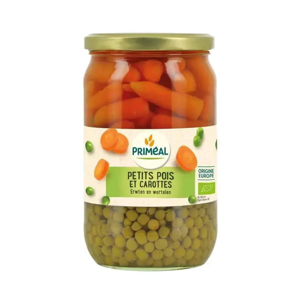 Primeal Doperwten wortelen 680 gram