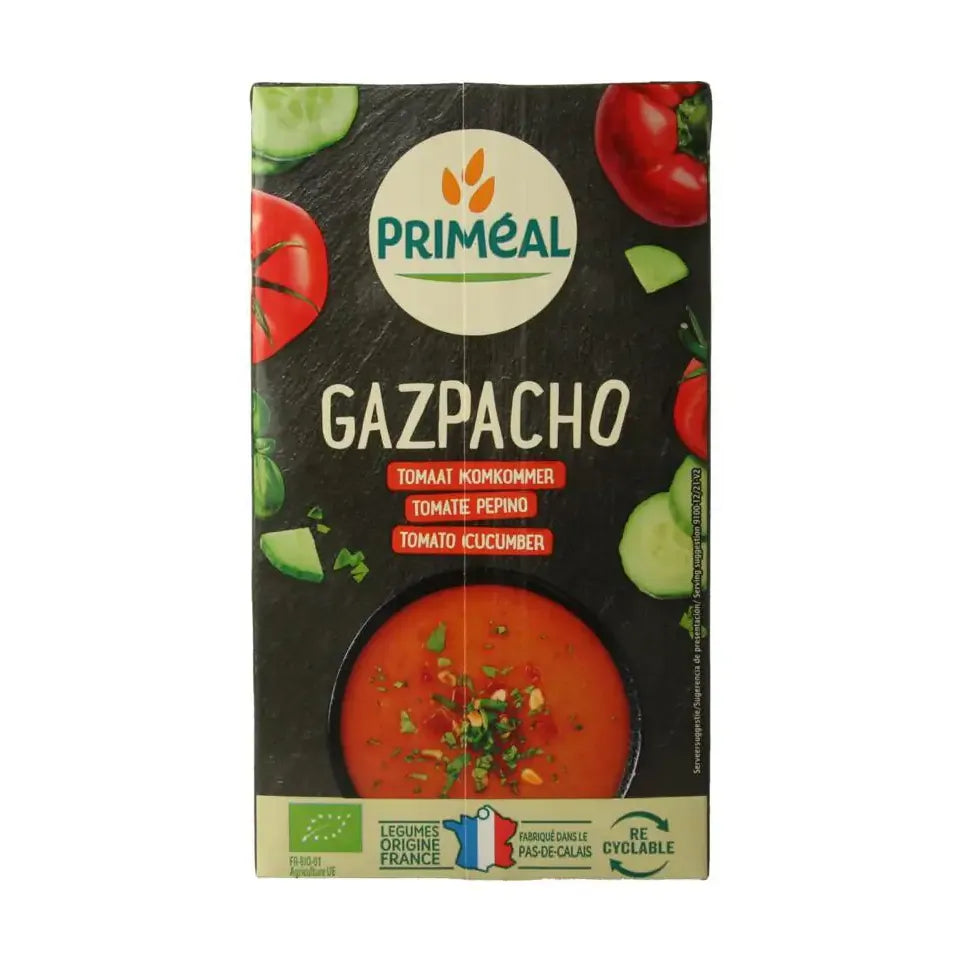 Primeal Gaspacho tomaat komkommer 1 liter