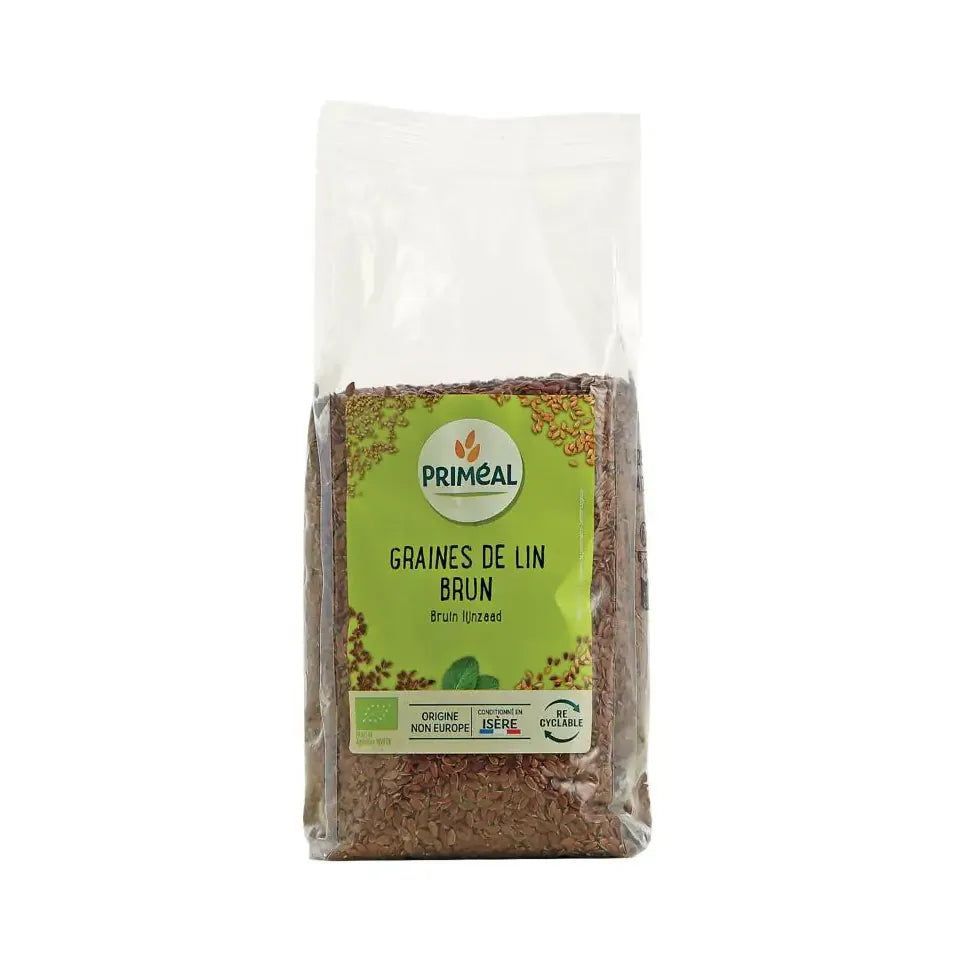 Primeal Lijnzaad bruin 500 gram