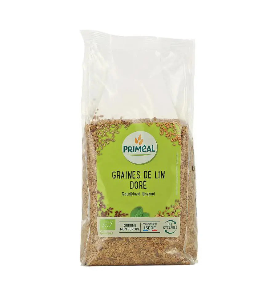 Primeal Lijnzaad goudblond 250 gram