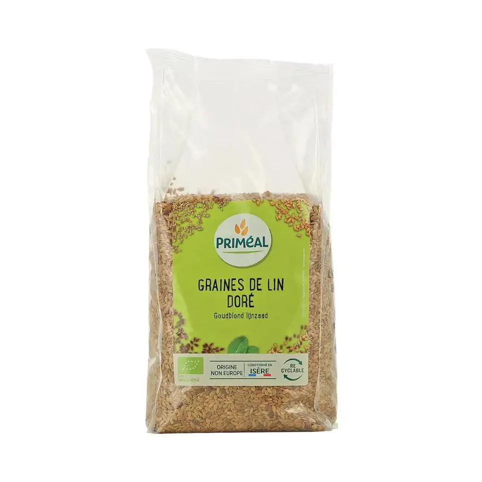 Primeal Lijnzaad goudblond 250 gram