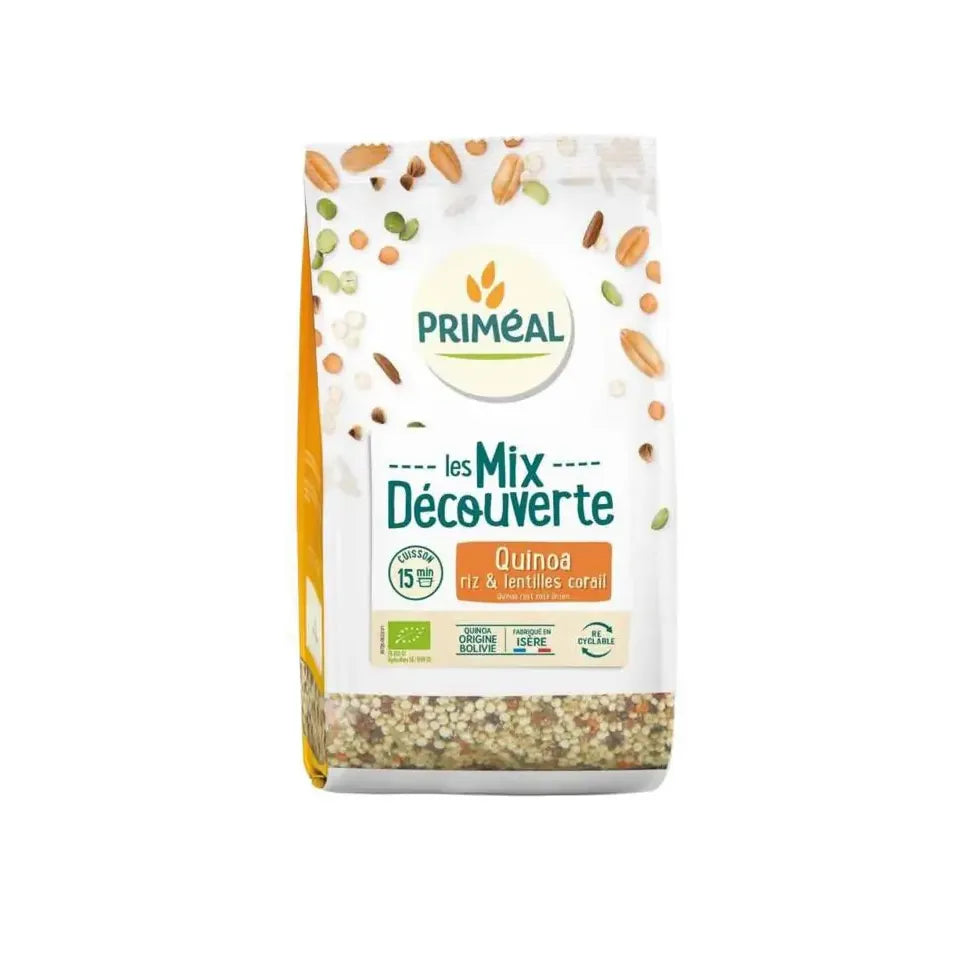 Primeal Mix van quinoa rijst me rode linzen 400 gram