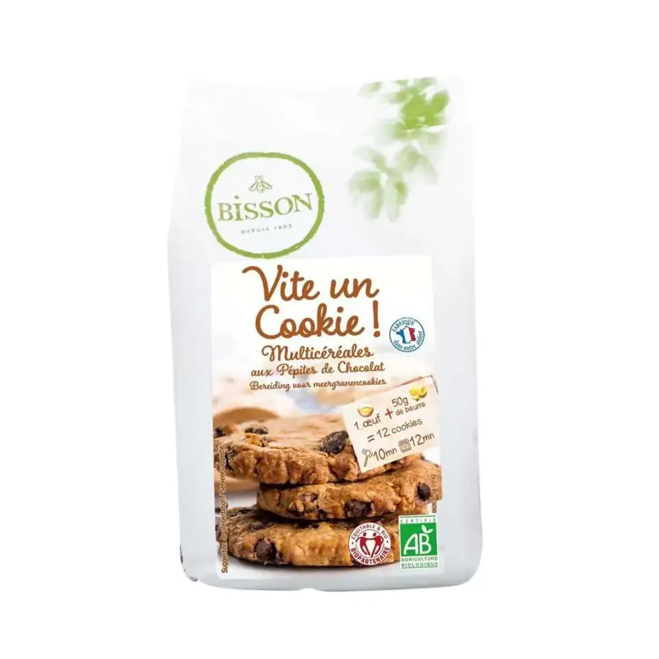 Bisson Bakmix voor meergranenkoekjes 300 gram