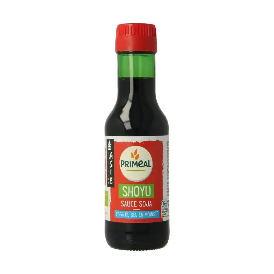 Primeal Sojasaus 30% minder zout biologisch 125 ml