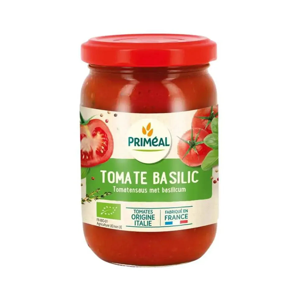 Primeal Pastasaus tomaten basilicum 200 gram