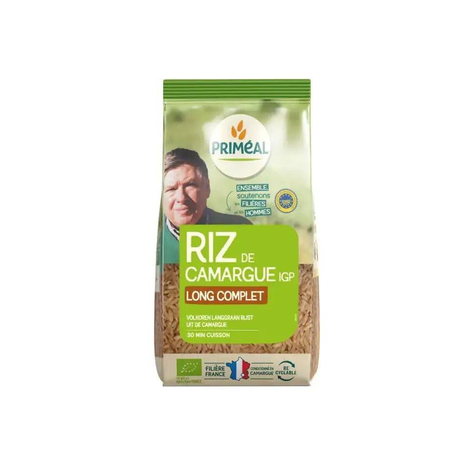 Primeal Volkoren langgraan rijst camargue 500 gram