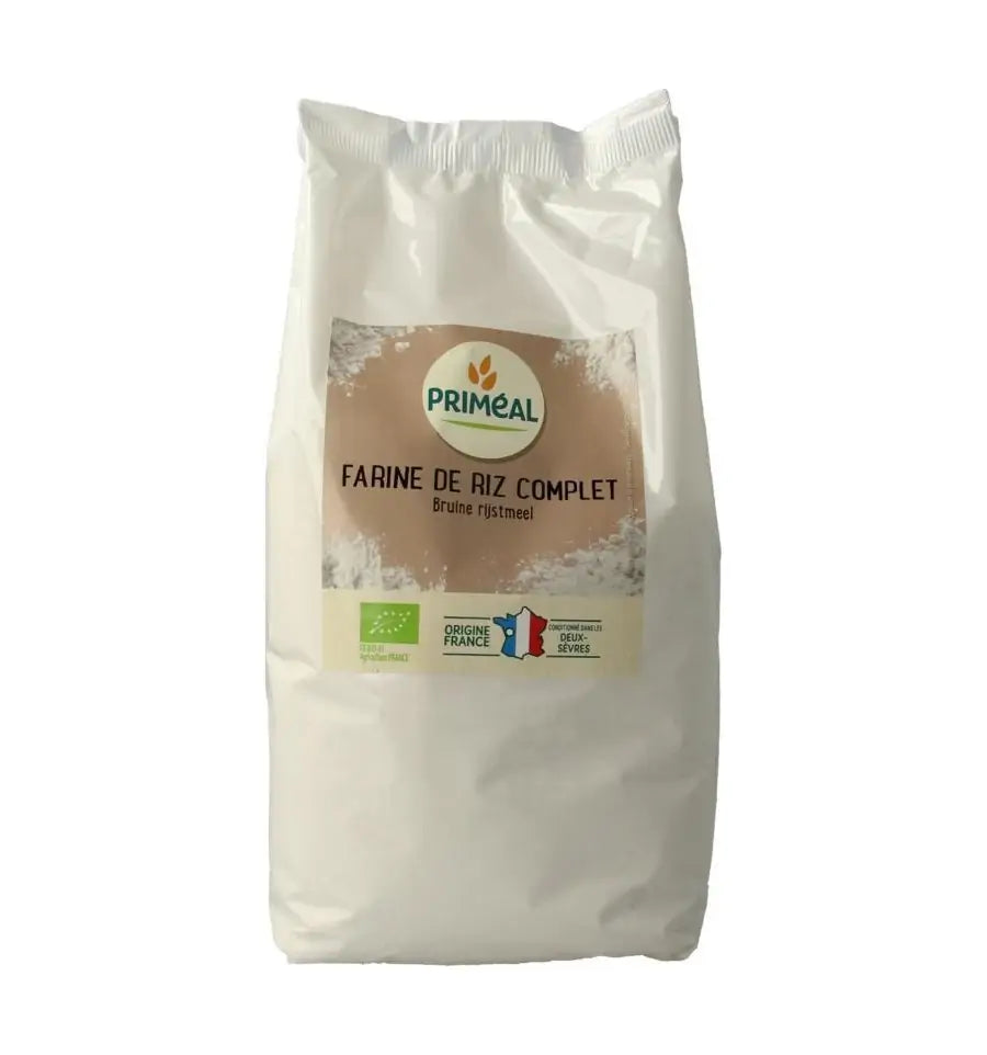 Primeal Volkoren rijstmeel 1 kg