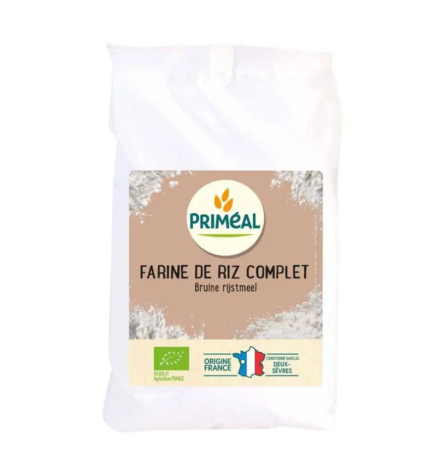 Primeal Volkoren rijstmeel 500 gram
