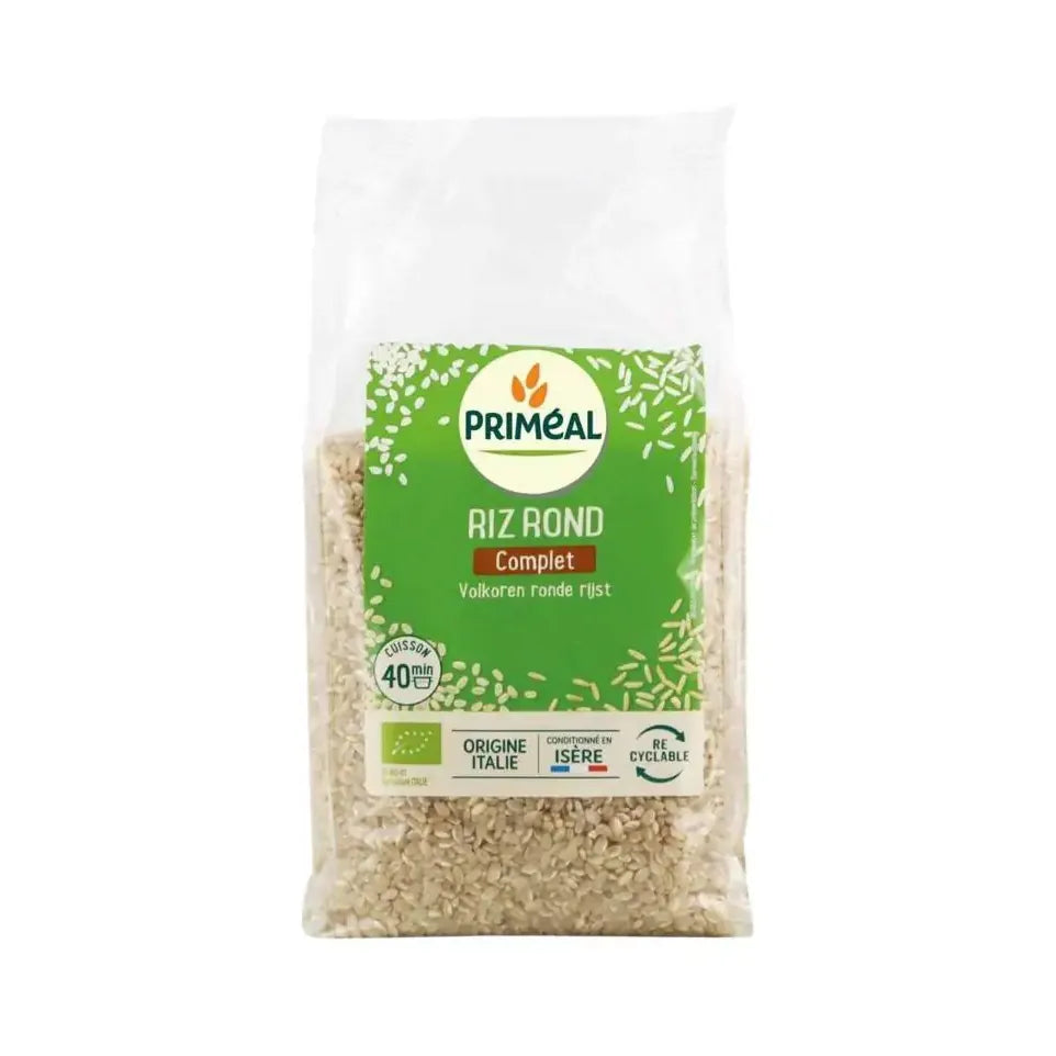 Primeal Volkoren ronde rijst uit Itali? 1 kg