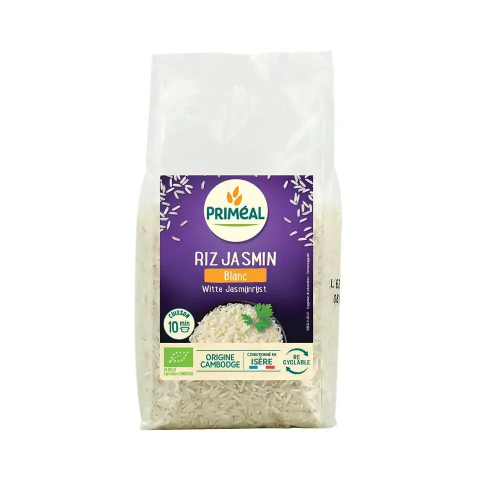 Primeal Witte jasmijnrijst biologisch 1 kg