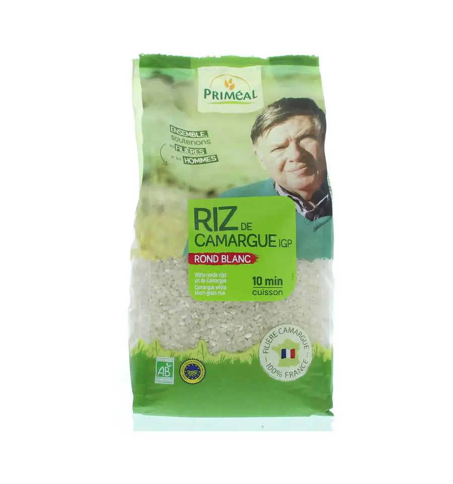 Primeal Witte ronde rijst camargue 1 kg