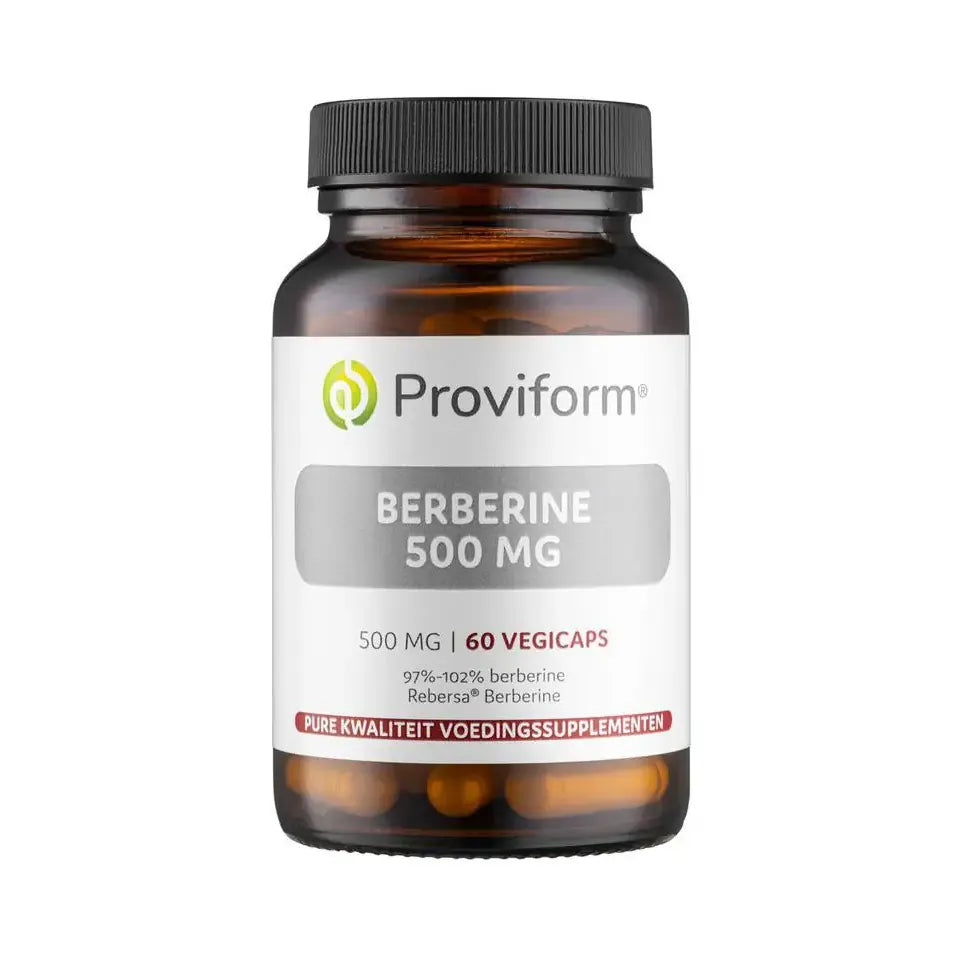 Proviform Berberine 500 mg Rebersa 60 vcaps (afbeelding 1)