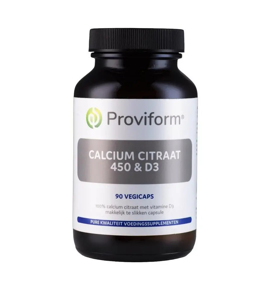 Proviform Calcium citraat 450 & D3 90 vcaps