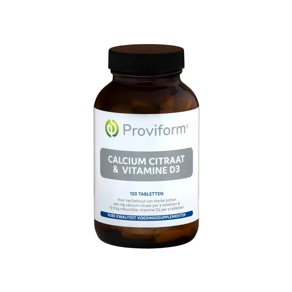 Proviform Calcium citraat & D3 120 tabletten