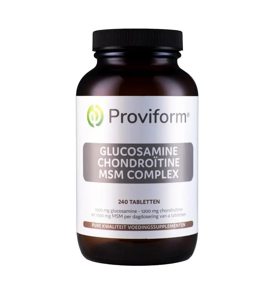 Proviform Glucosamine chondroitine complex MSM 240 tabletten