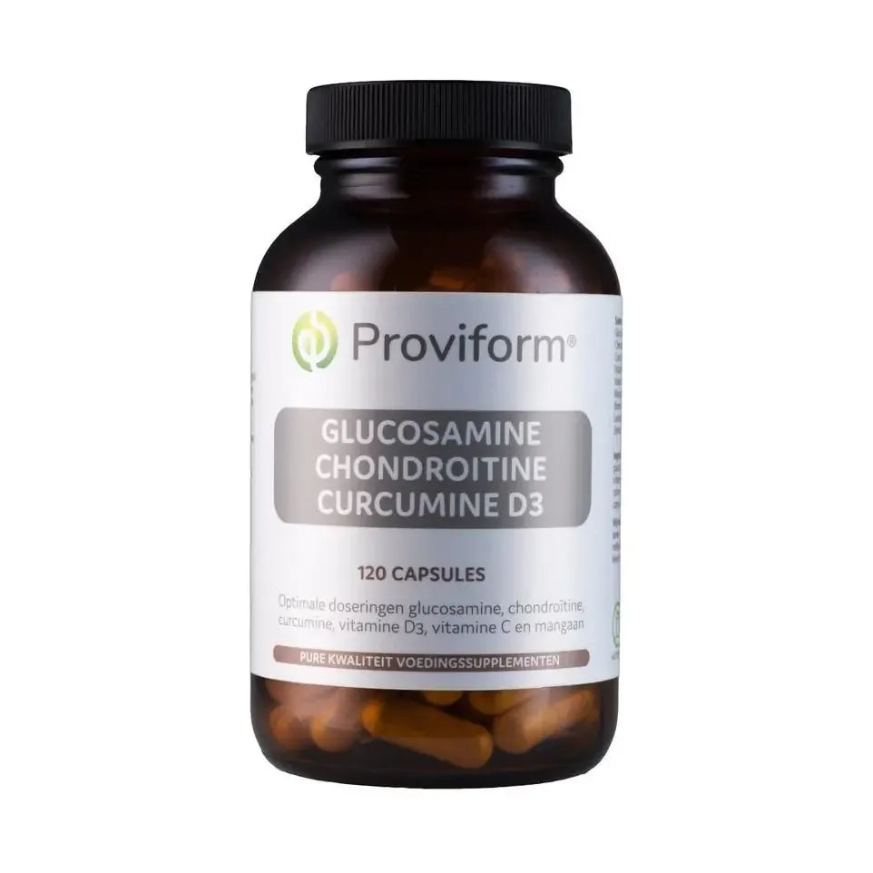 Proviform Glucosamine chondroitine curcuma D3 120 capsules