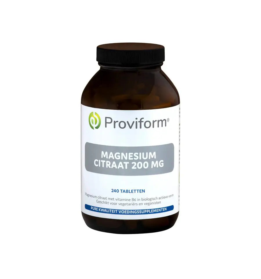 Proviform Magnesium citraat 200 mg & B6 240 tabletten