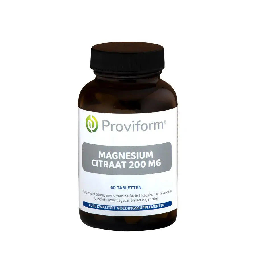 Proviform Magnesium citraat 200 mg & B6 60 tabletten