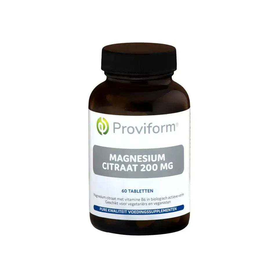 Proviform Magnesium citraat 200 mg & B6 60 tabletten