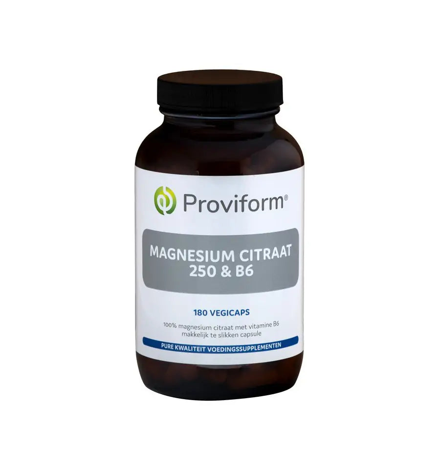 Proviform magnesium citraat 250 & b6 180 vcaps