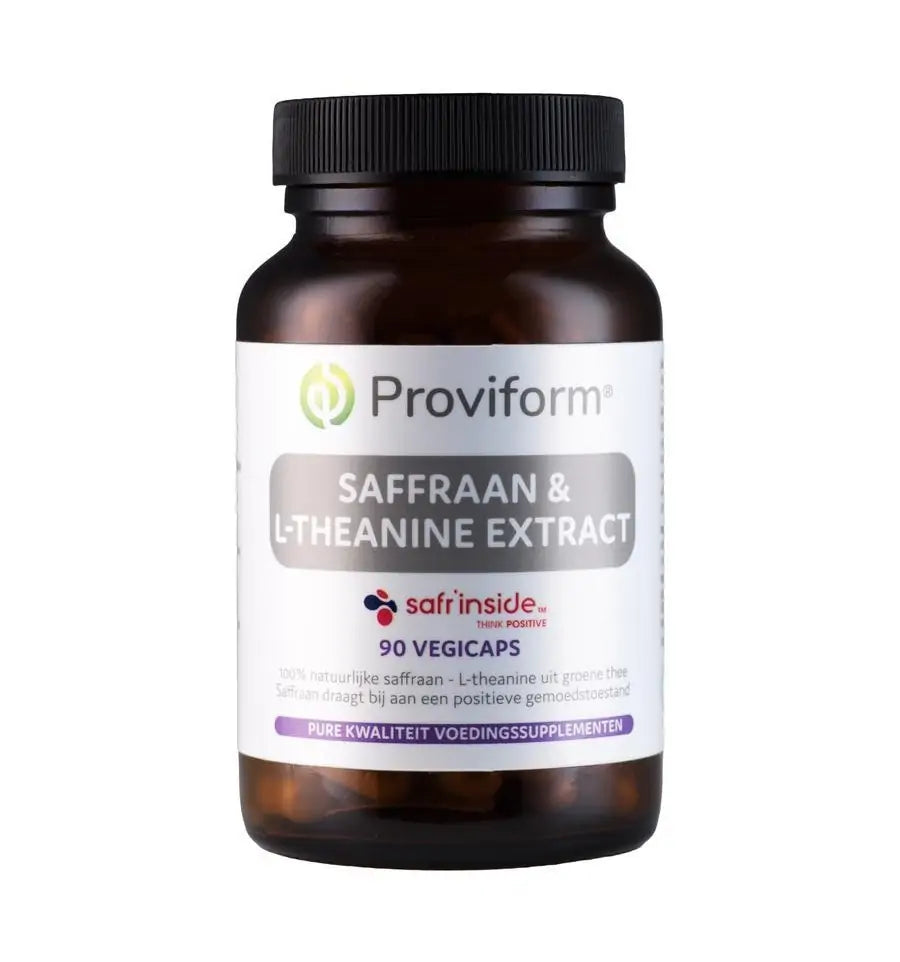 Proviform Saffraan 30 mg active & theanine 100 mg 90 vcaps
