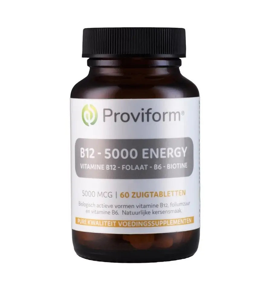 Proviform Vitamine B12 5000 mcg energy 60 smelttabletten