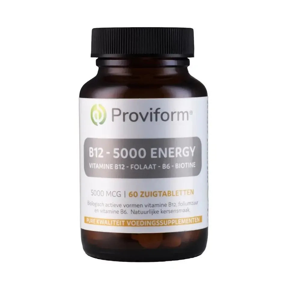 Proviform Vitamine B12 5000 mcg energy 60 smelttabletten