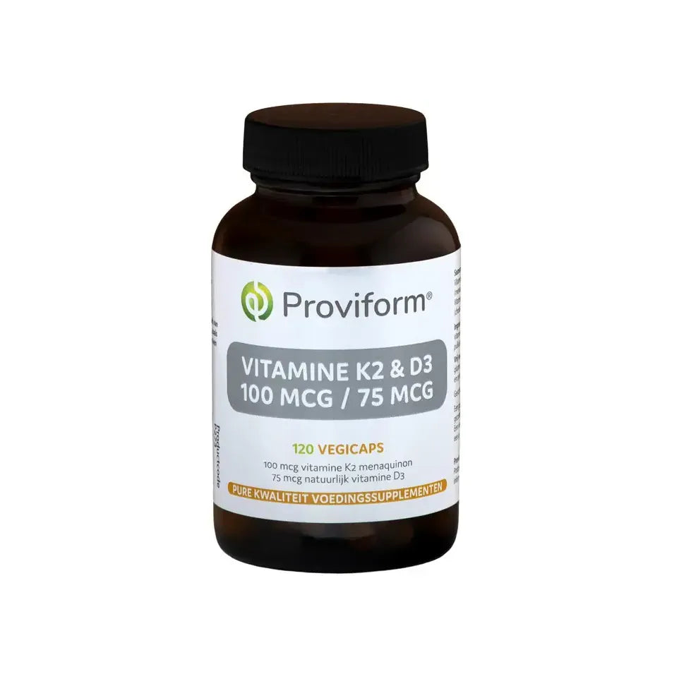 Proviform Vitamine K2 100 mcg & D3 75 mcg 120 vcaps