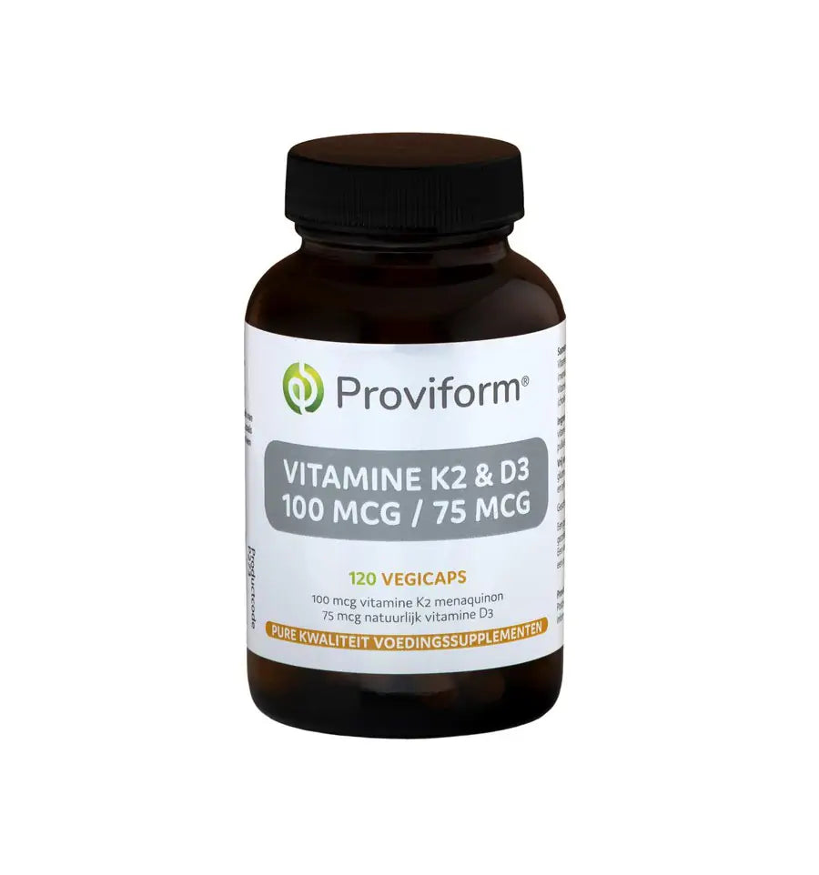 Proviform Vitamine K2 100 mcg & D3 75 mcg 120 vcaps