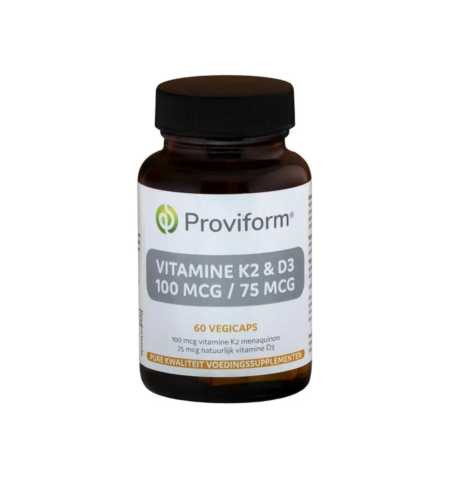 Proviform Vitamine K2 100 mcg & D3 75 mcg 60 vcaps