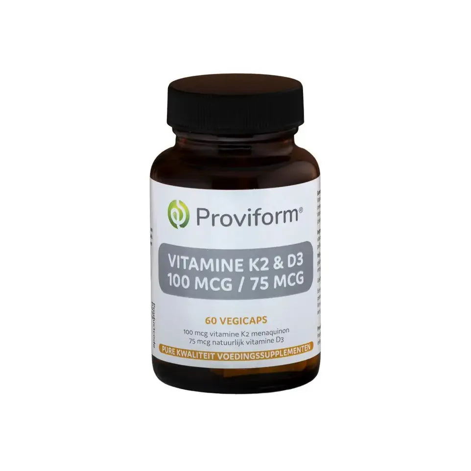 Proviform Vitamine K2 100 mcg & D3 75 mcg 60 vcaps