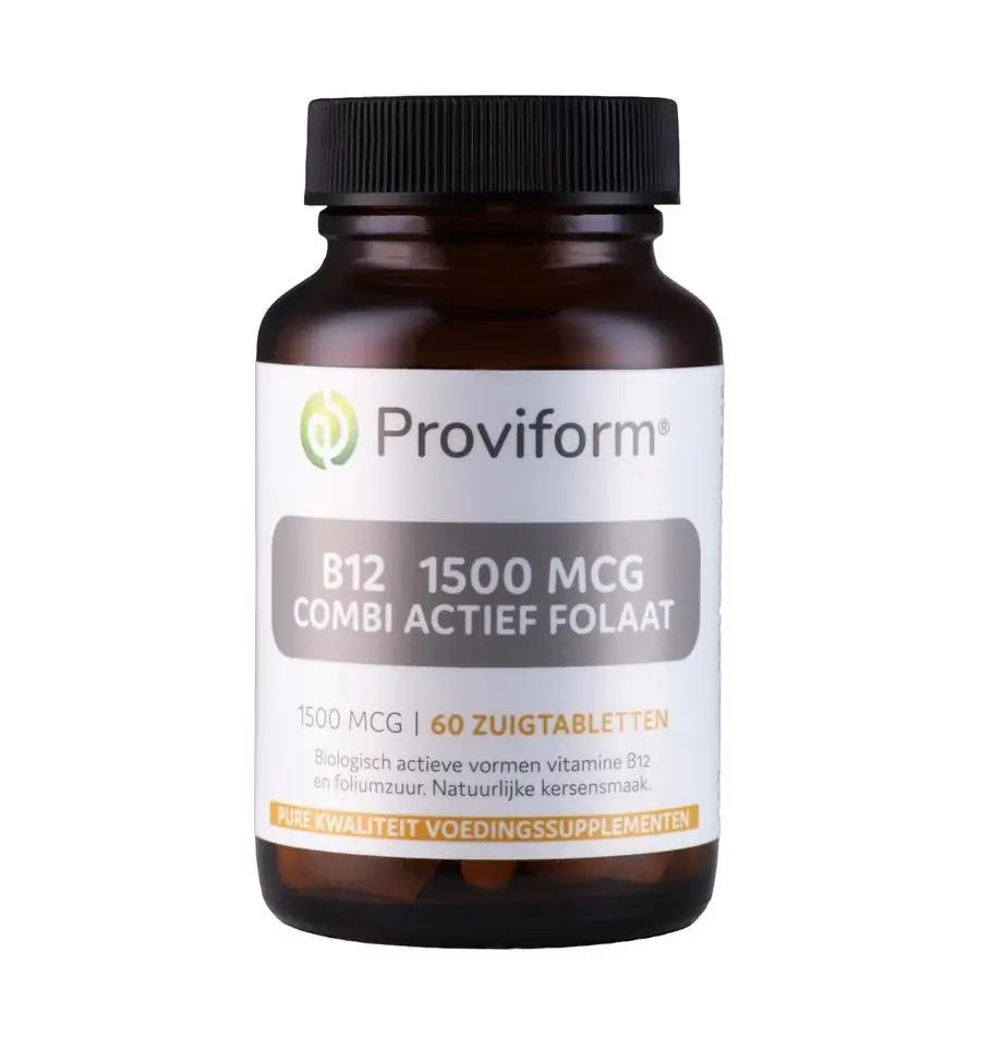 Proviform Vitamine B12 1500 mcg combi actief folaat 60